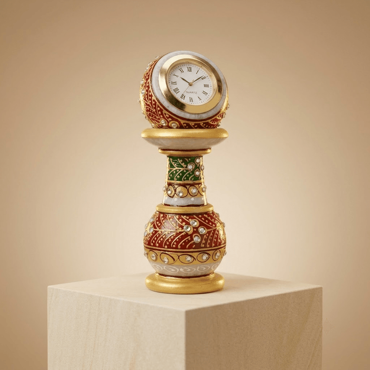 Exquisite handmade marble home decor, urlis, and artistic artifacts for interior styling on Rajasthani Duniyaa