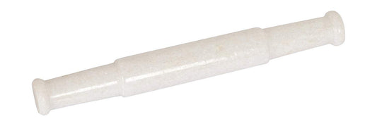 Pure white marble belan 12 inch traditional rolling pin for roti chapati and paratha